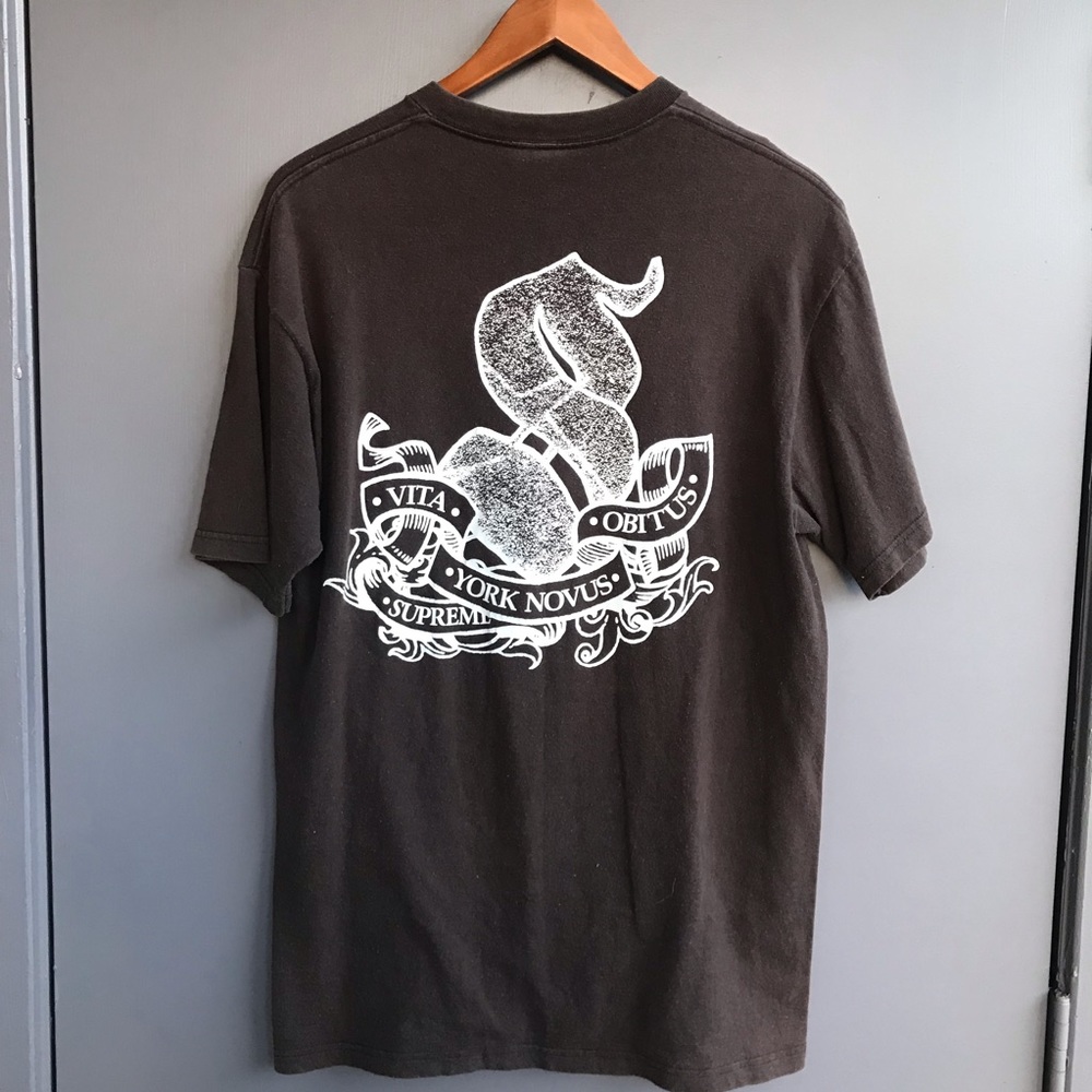 Vintage Supreme Vita York Novus Obitus T-Shirt 2003 S/S